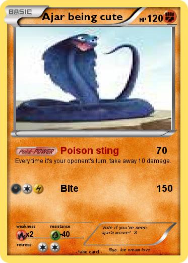 Pokemon Ajar being cute