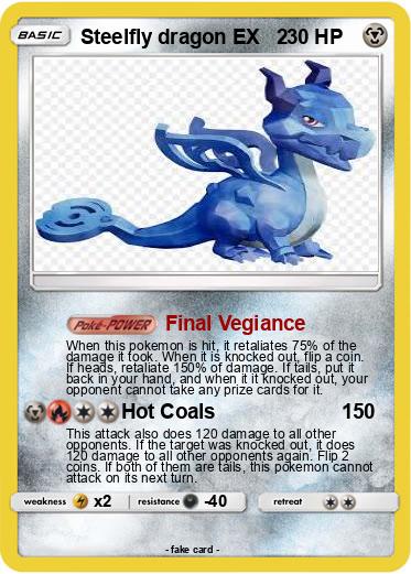 Pokemon Steelfly dragon EX   2