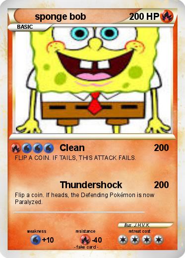 Pokemon sponge bob