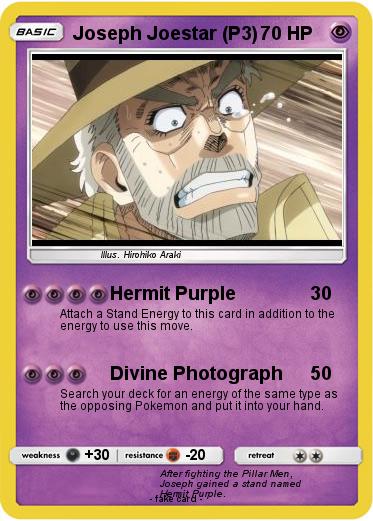 Pokemon Joseph Joestar (P3)