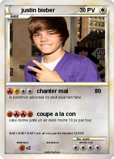 Pokemon justin bieber