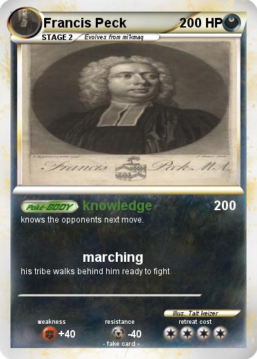 Pokemon Francis Peck