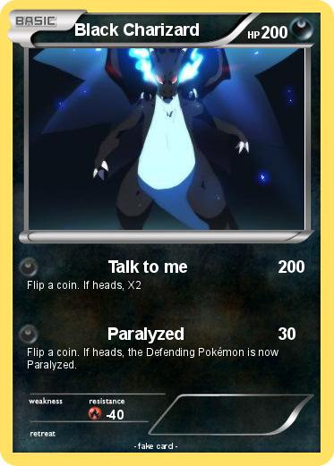 Pokemon Black Charizard