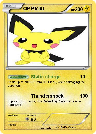 Pokemon OP Pichu