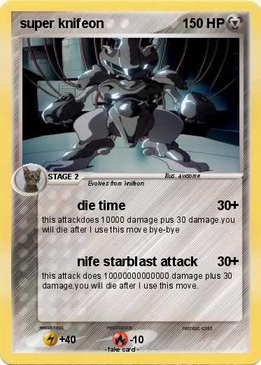 Pokemon super knifeon