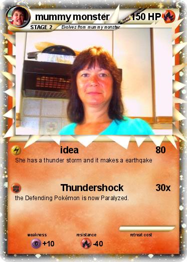 Pokemon mummy monster