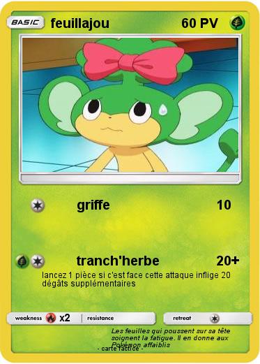 Pokemon feuillajou