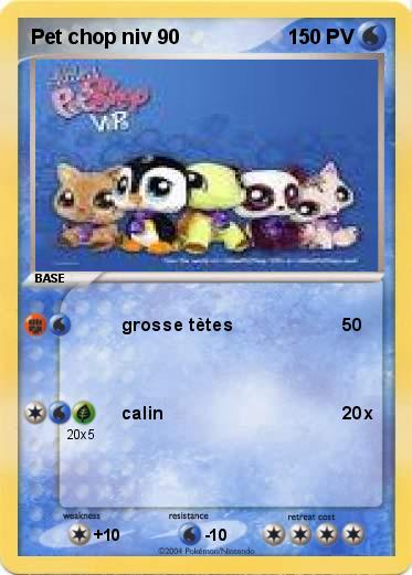 Pokemon Pet chop niv 90