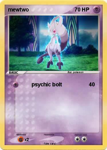 Pokemon mewtwo