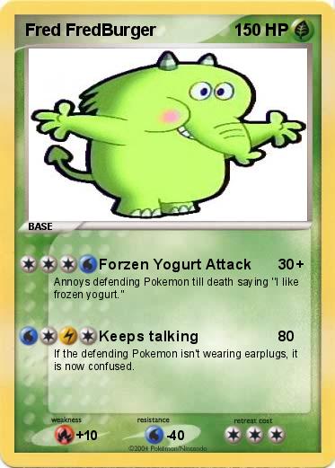 Pokemon Fred FredBurger