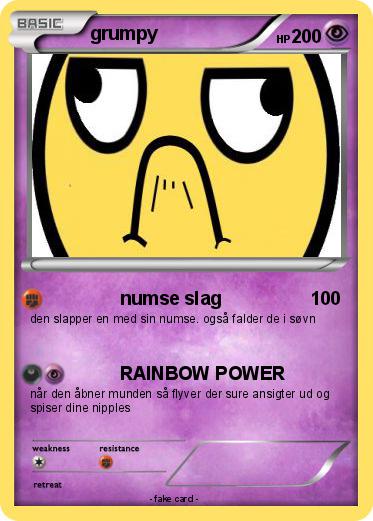 Pokemon grumpy