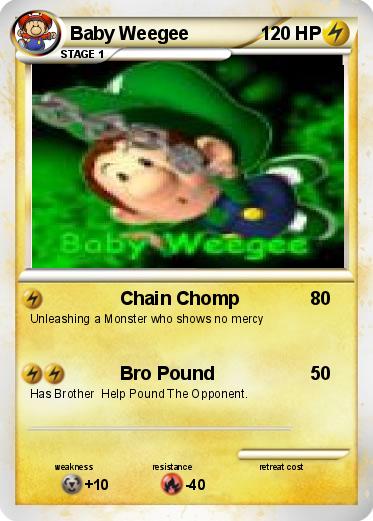 Pokemon Baby Weegee