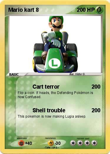Pokemon Mario kart 8