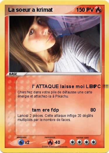 Pokemon La soeur a krimat