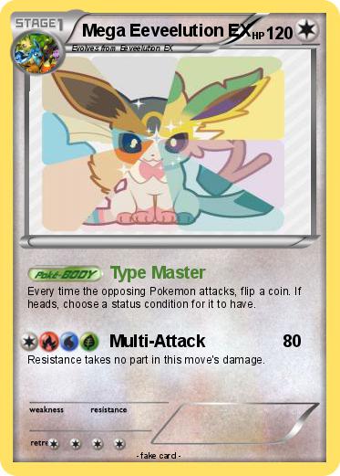 Pokemon Mega Eeveelution EX
