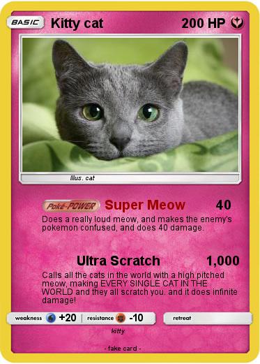 Pokemon Kitty cat