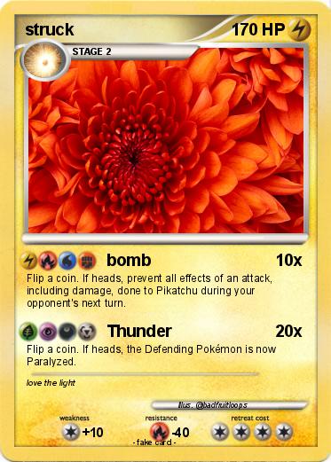 Pokemon struck