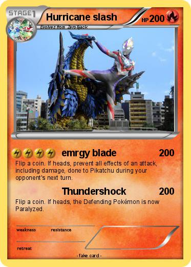 Pokemon Hurricane slash
