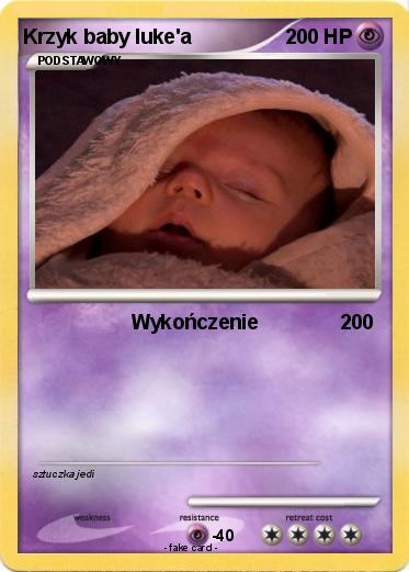 Pokemon Krzyk baby luke'a