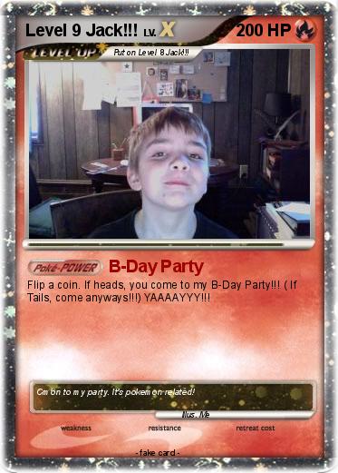 Pokemon Level 9 Jack!!!