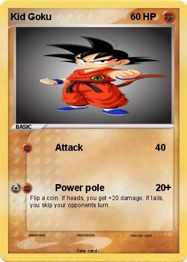 Pokemon Kid Goku