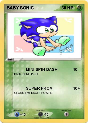 Pokemon BABY SONIC