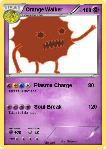 Pokemon Orange Walker