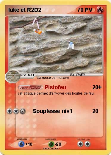 Pokemon luke et R2D2
