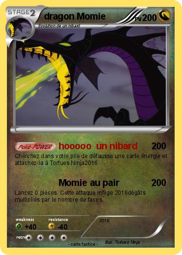 Pokemon dragon Momie