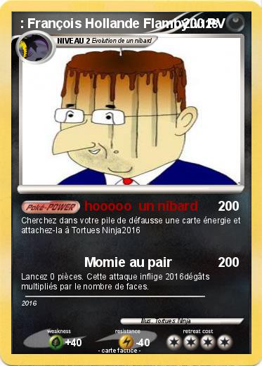 Pokemon : François Hollande Flamby