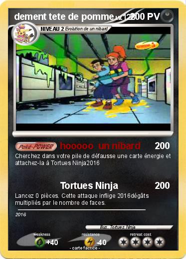 Pokemon dement tete de pomme