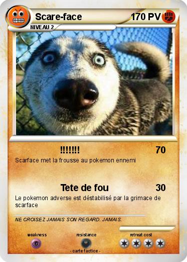 Pokemon Scare-face