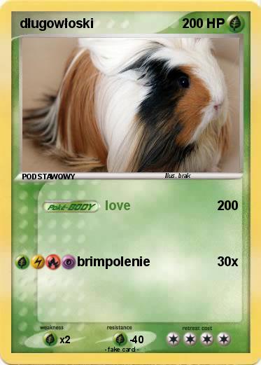 Pokemon długowłoski