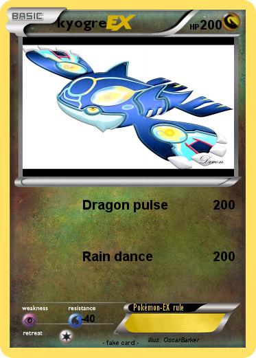 Pokemon kyogre