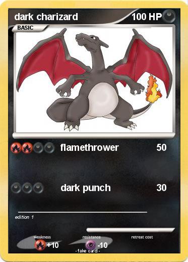 Pokemon dark charizard