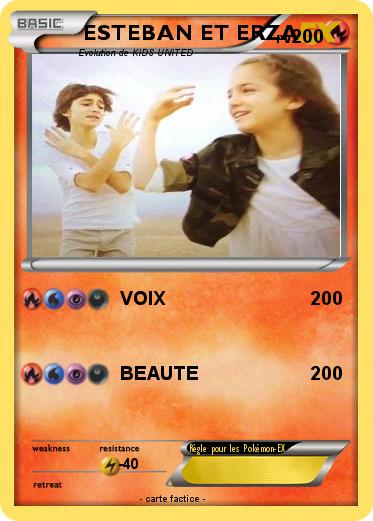 Pokemon ESTEBAN ET ERZA