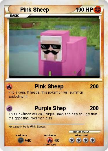 Pokemon Pink Sheep