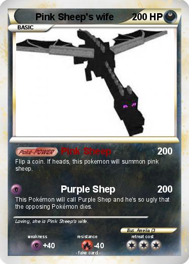 Pokemon Pink Sheep's wife