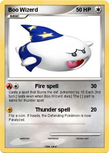 Pokemon Boo Wizerd