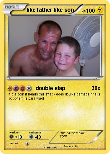 Pokemon like father like son