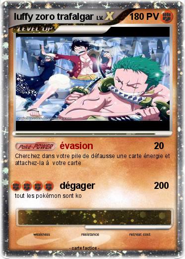 Pokemon luffy zoro trafalgar
