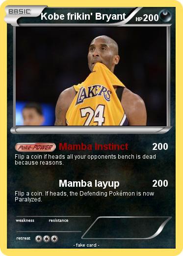 Pokemon Kobe frikin' Bryant