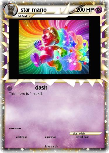 Pokemon star mario