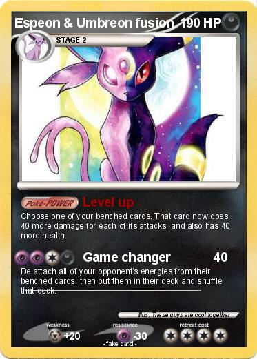 Pokemon Espeon & Umbreon fusion