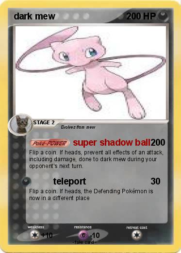 Pokemon dark mew
