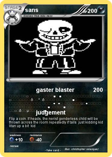 Pokemon sans