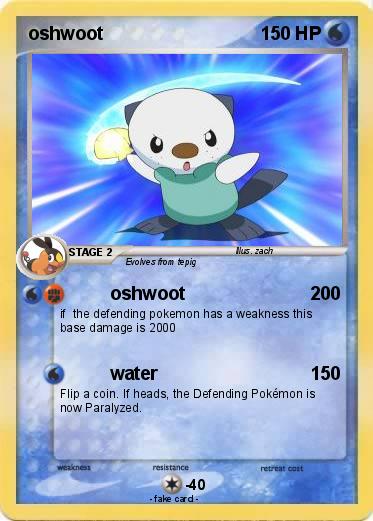 Pokemon oshwoot
