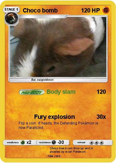 Pokemon Choco bomb
