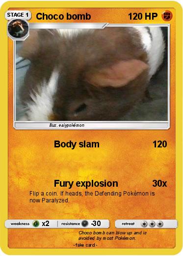 Pokemon Choco bomb