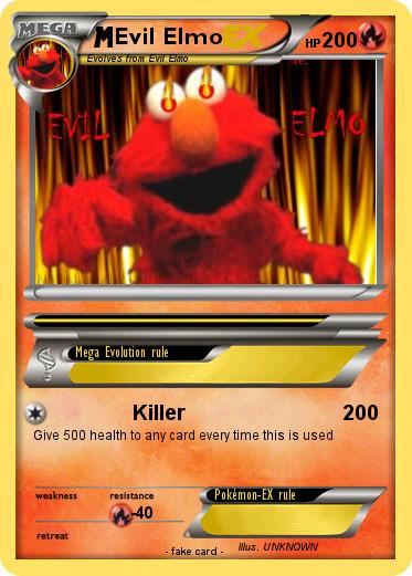 Pokemon Evil Elmo